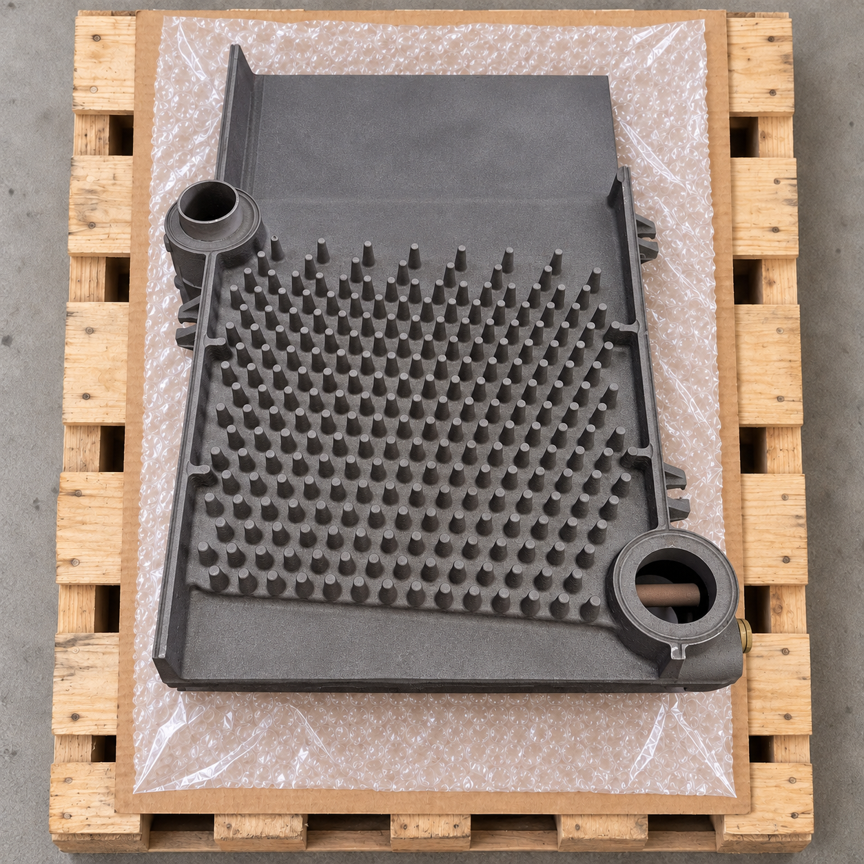 Левая секция теплообменника Protherm Гризли KLO арт. 0020044784