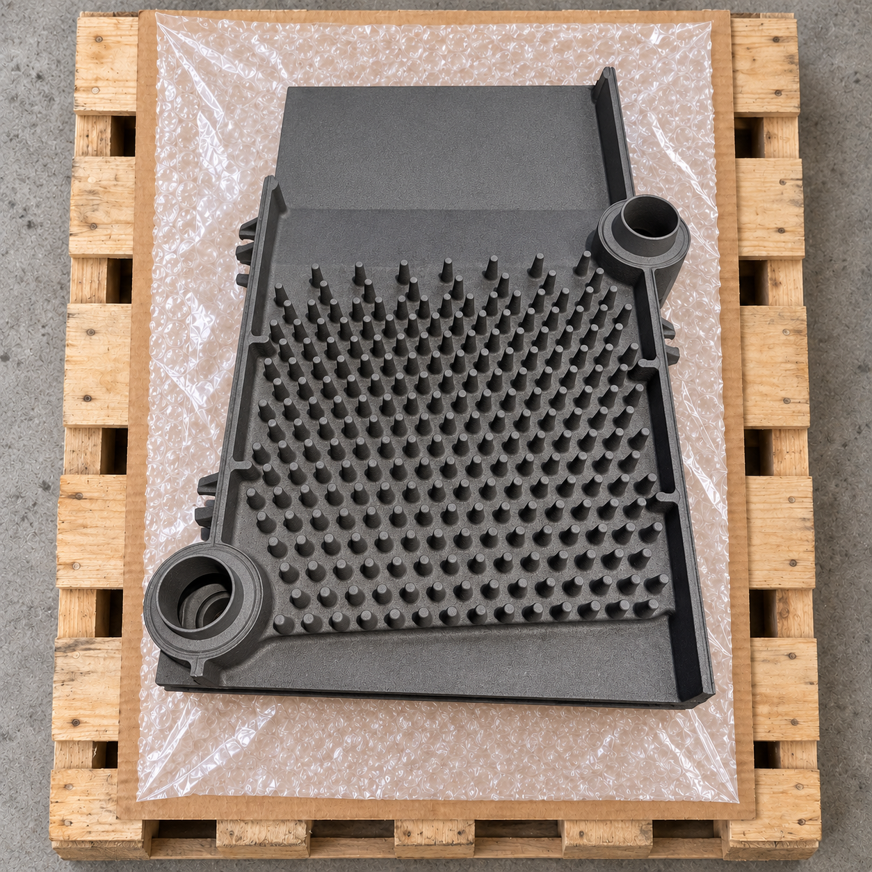 Правая секция теплообменника Protherm Гризли KLO арт. 0020044785